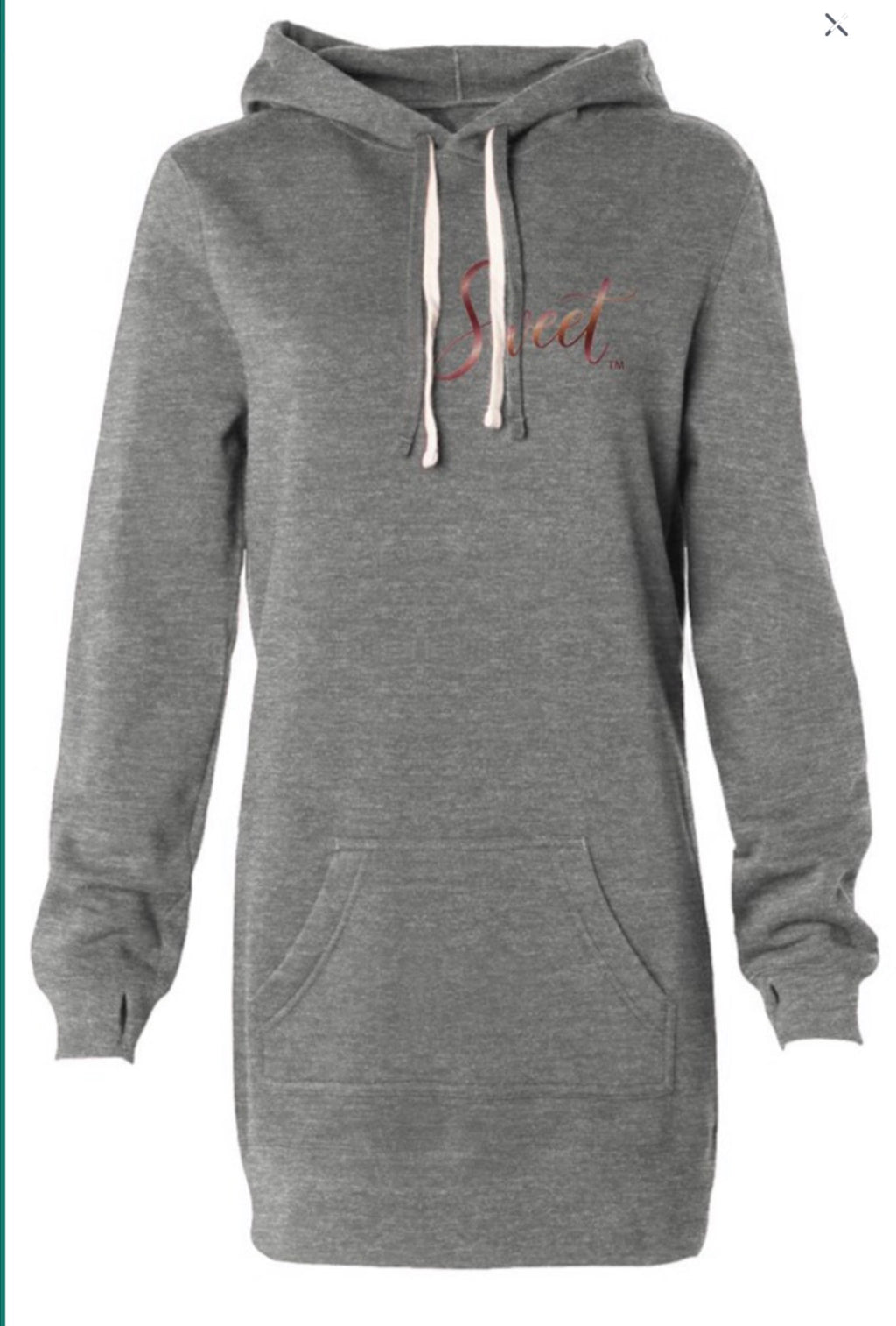 mr bill-sweet-hooded sweatshirt dress