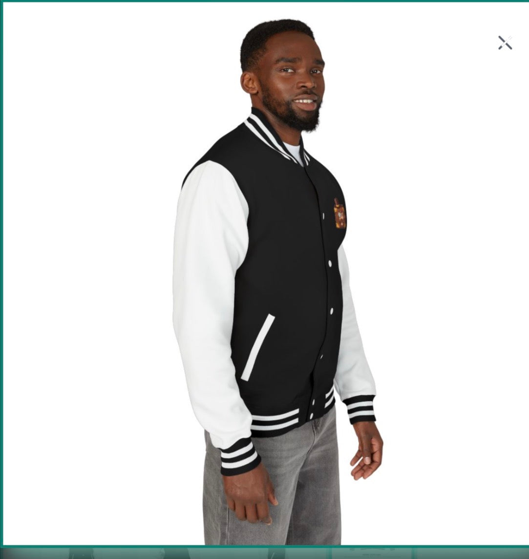 mr bill- steampunk vintage letterman jacket