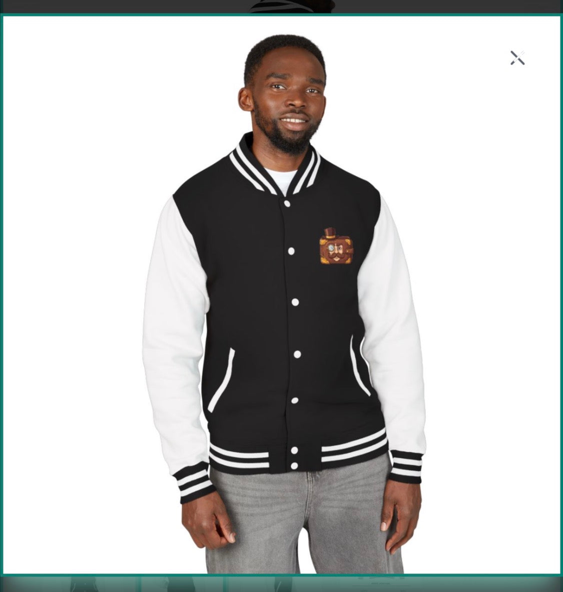 mr bill- steampunk vintage letterman jacket