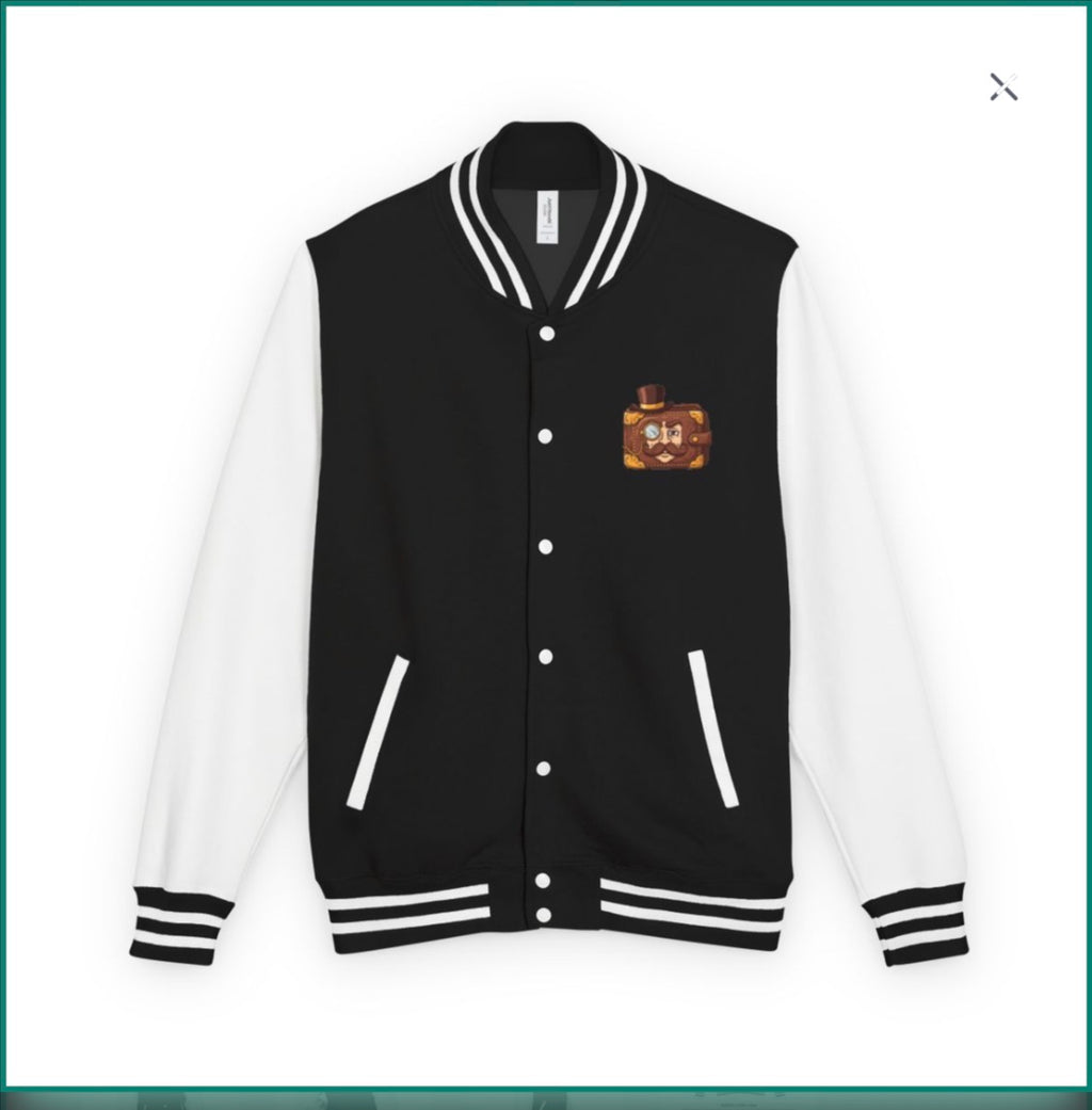 mr bill- steampunk vintage letterman jacket