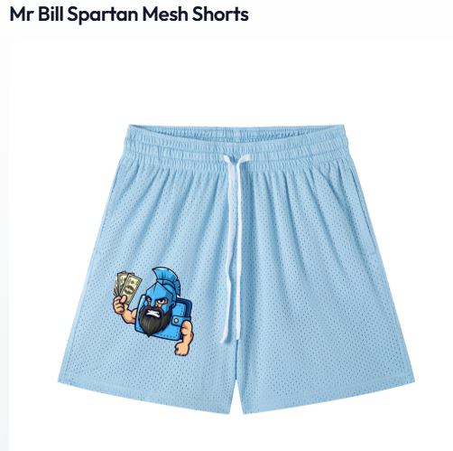 mr bill spartan shorts