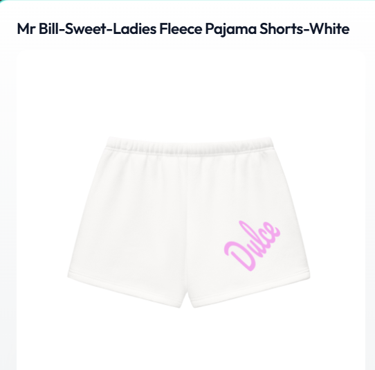 Sweet Pajama Shorts