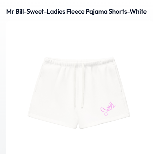 Sweet Pajama Shorts