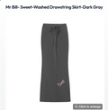mr bill- Sweet- washed drawstring skirt