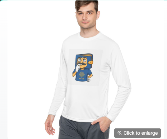 mr bill- thinking tee- long sleeve
