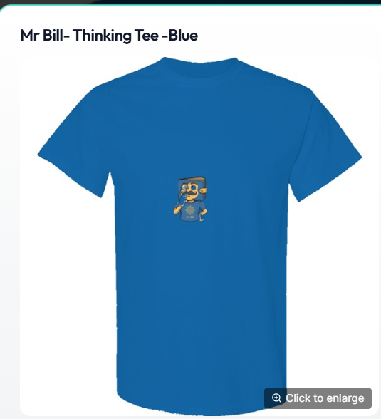 mr bill- thinking tee