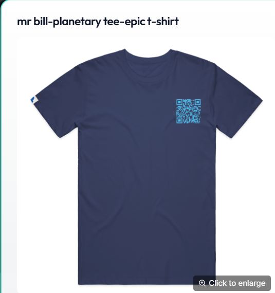mr bill-planetary tee-epic t-shirt