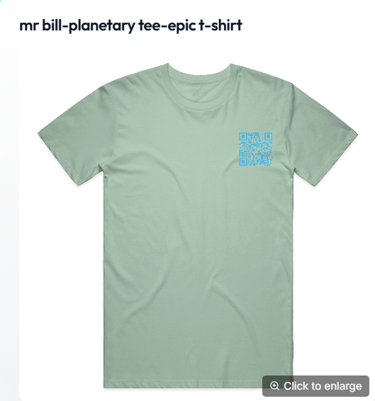 mr bill-planetary tee-epic t-shirt