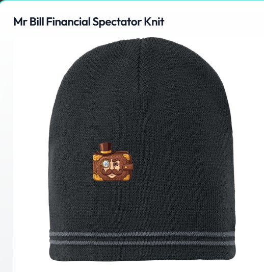 mr bill- steampunk- spectator knit cap