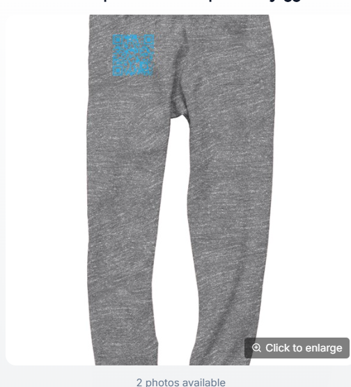 mr bill- relaxed position- premium joggers-QR-coded